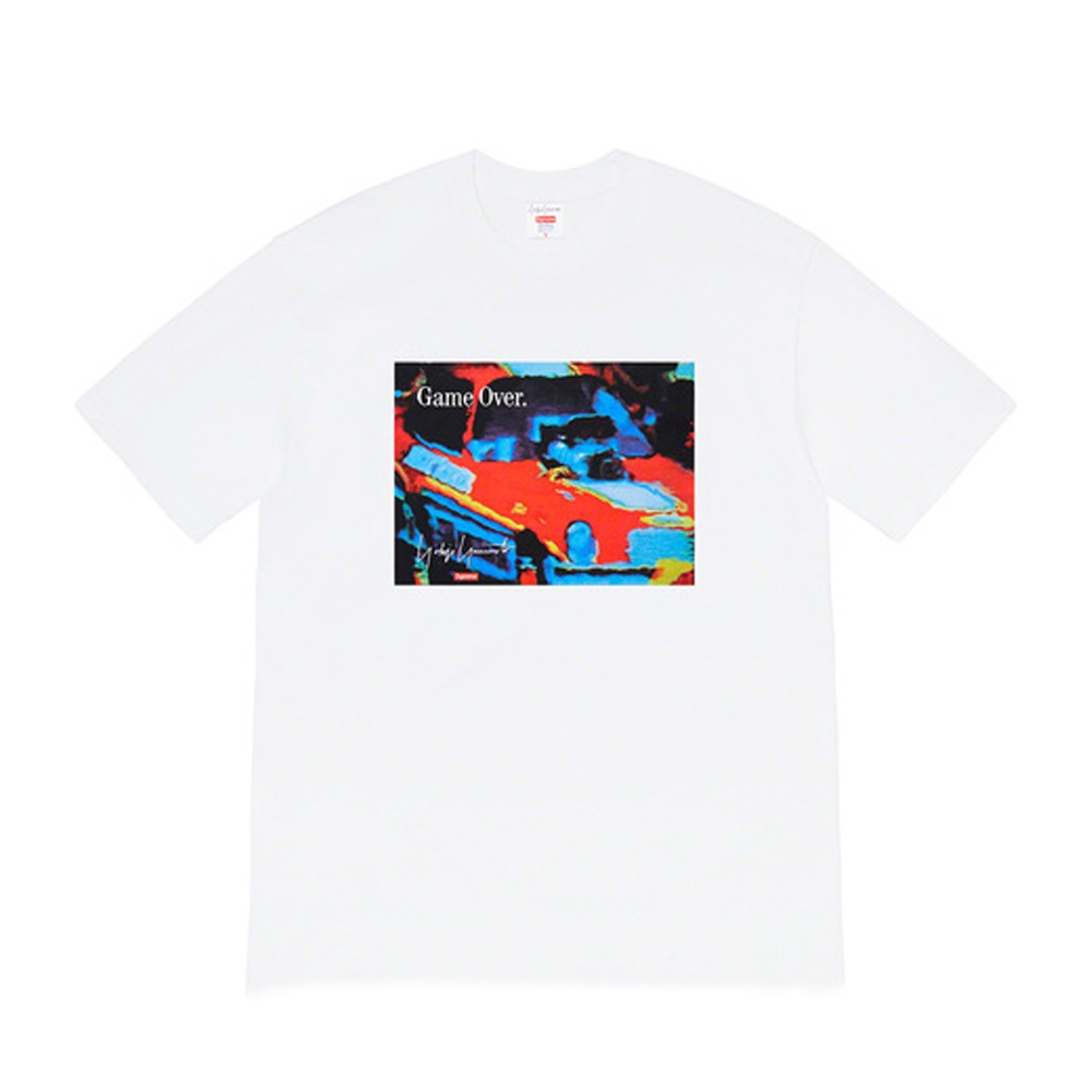 Supreme Yohji Yamamoto Game Over Tee - White Supreme