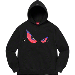 Supreme Eyes Hooded Sweatshirt - Black