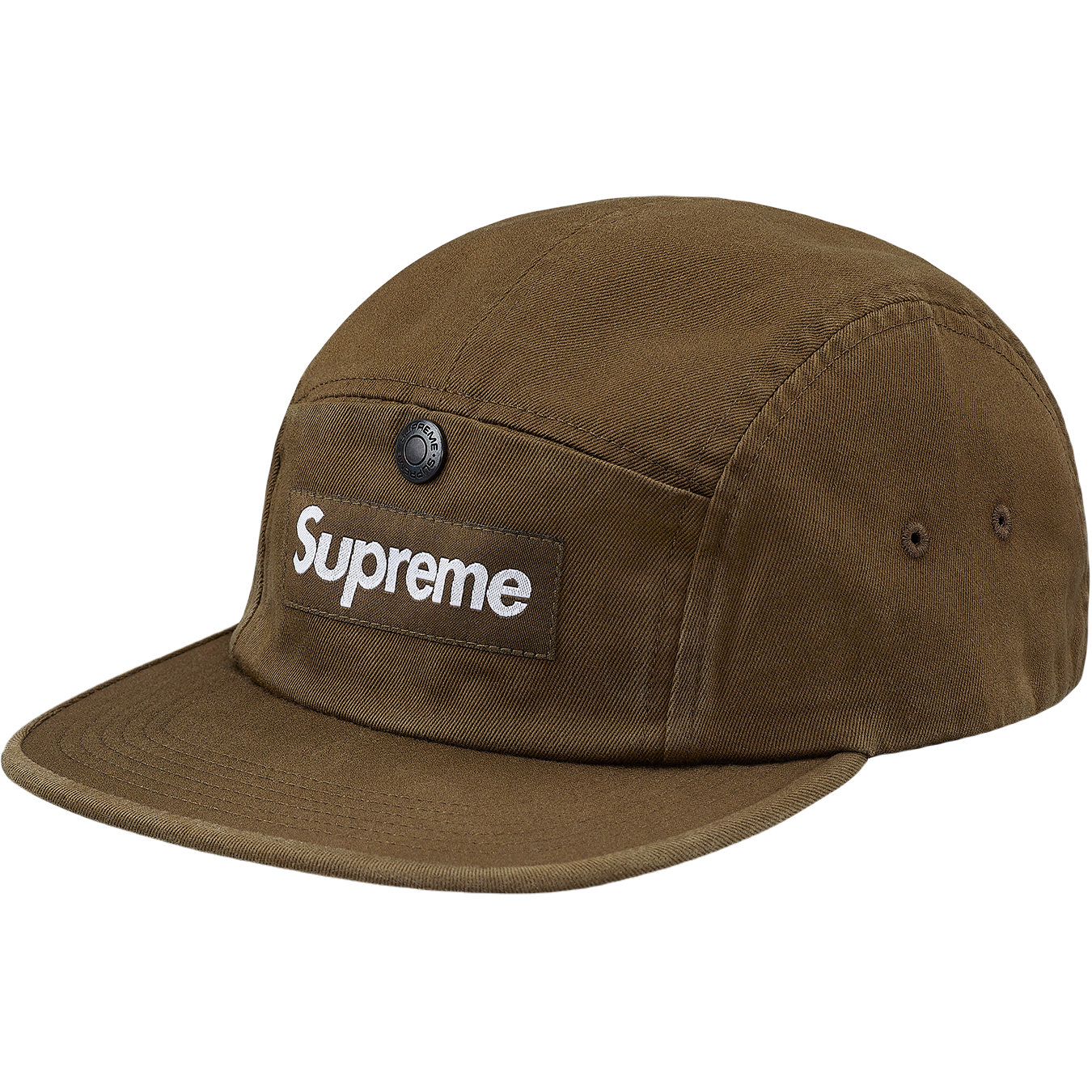 Supreme Snap Button Pocket Camp Cap Moss Grails SF