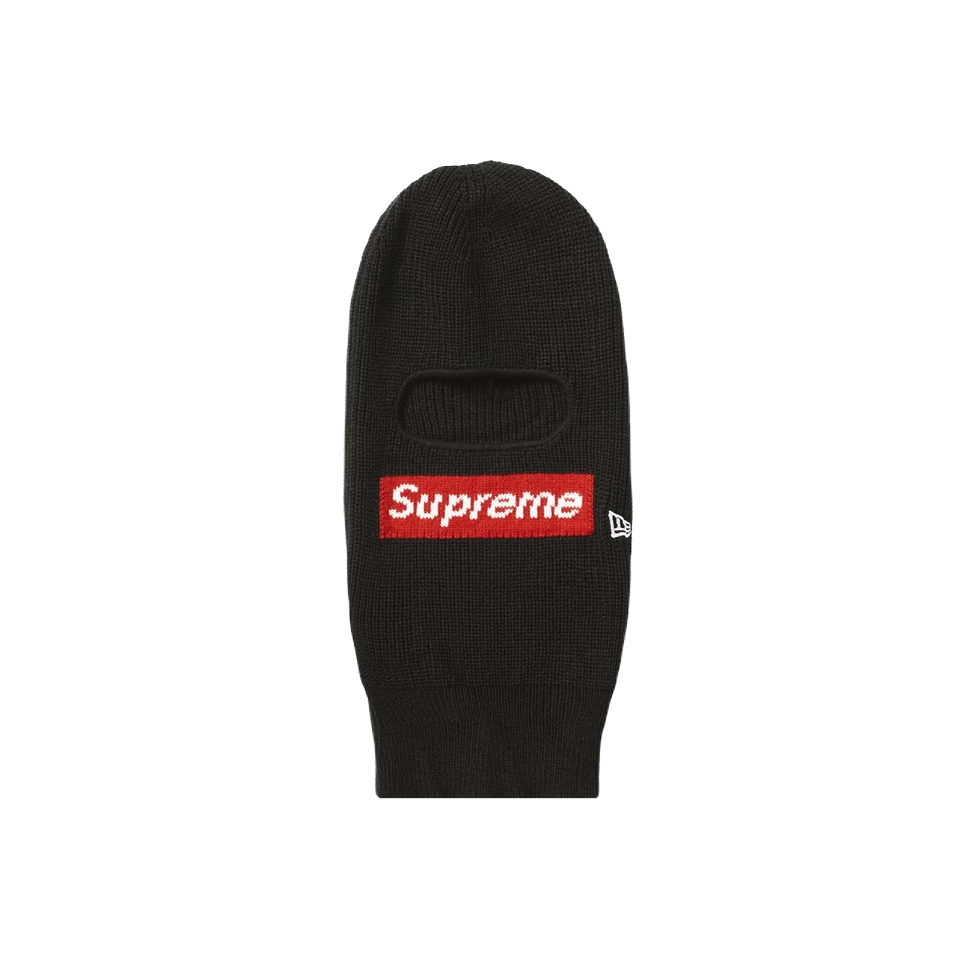 Supreme New Era Box Logo Balaclava - Black