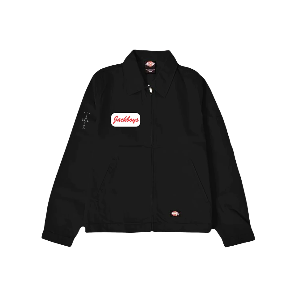 Travis Scott Jackboys Work Jacket - Black Travis Scott