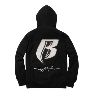 Supreme Ruff Ryder Hooded Sweatshirt - Black - Used Supreme