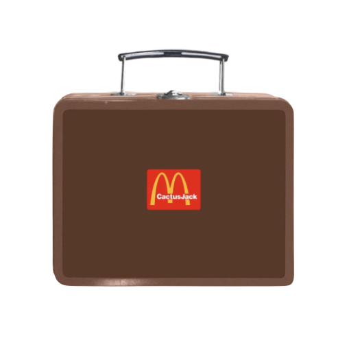Travis Scott x McDonalds Cactus Pack Vintage Metal Lunchbox Travis Scott