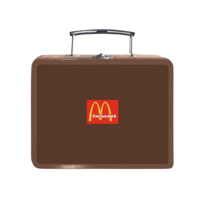 Travis Scott x McDonalds Cactus Pack Vintage Metal Lunchbox Travis Scott