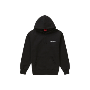 Supreme 1-800 Hooded Sweatshirt - Black - Used Supreme