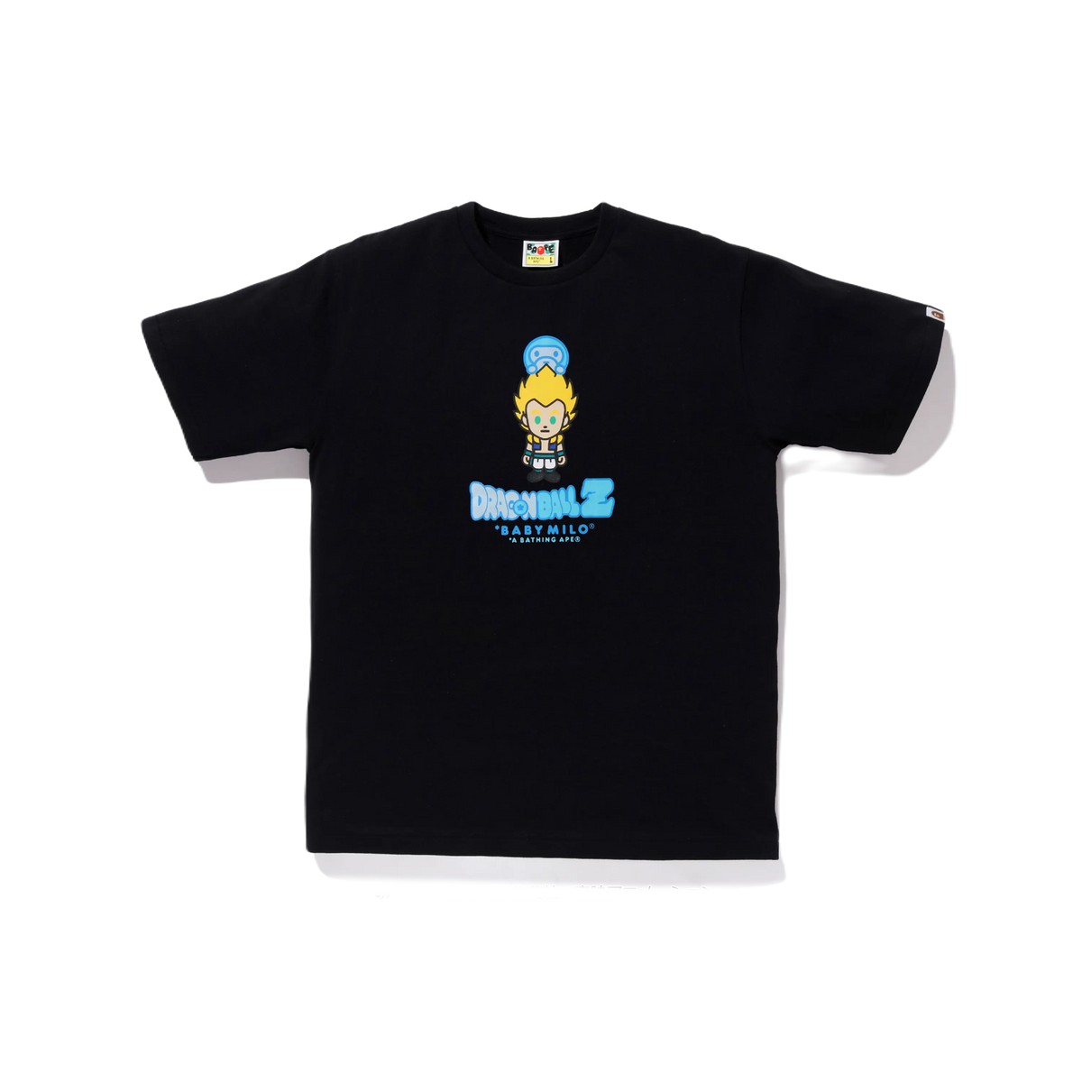 A Bathing Ape X Dragon Ball Z Gotenks Baby Milo Tee - Black Bape