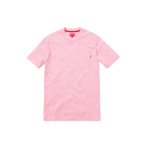 Supreme Pocket Tee - Pink - Used Supreme