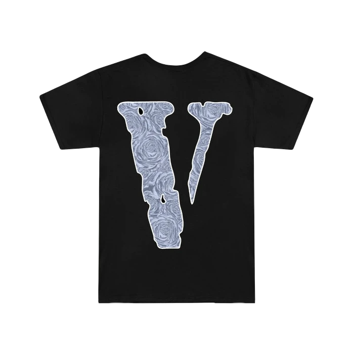 VLone x Pop Smoke The Woo T-Shirt - Black VLone