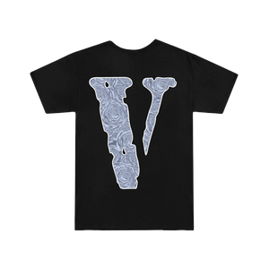 VLone x Pop Smoke The Woo T-Shirt - Black VLone