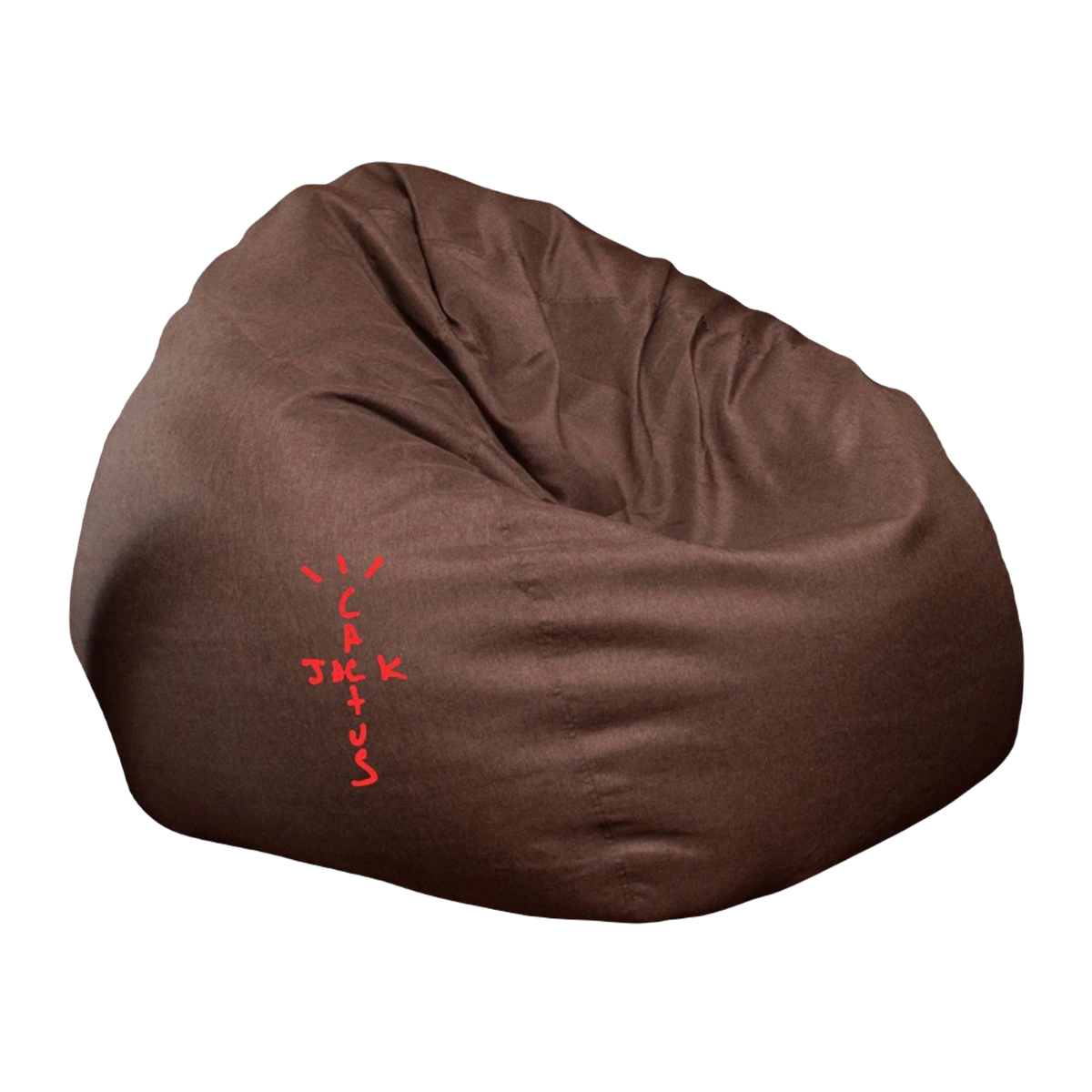 Travis Scott Cactus Jack Bean Bag Chair - Brown Travis Scott