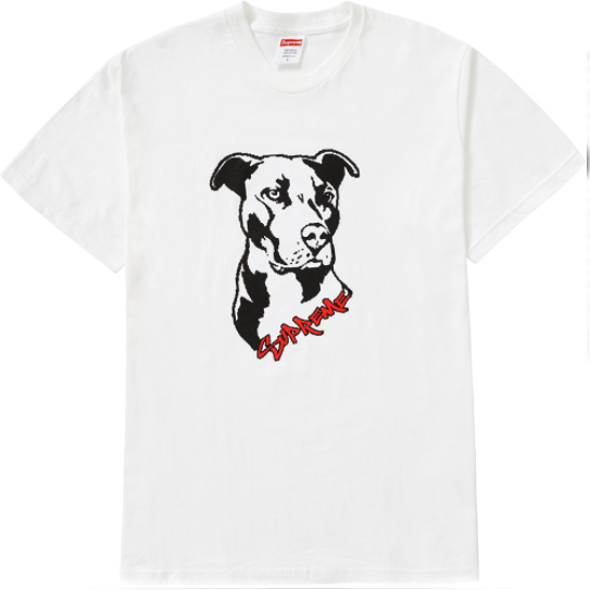 Supreme Pitbull Tee - White Supreme