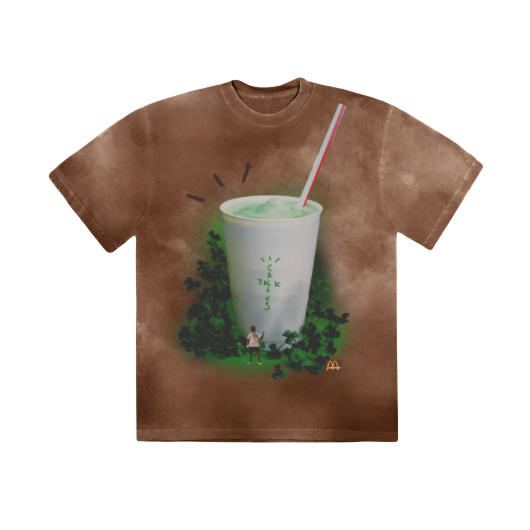 Travis Scott Grail T-Shirt - Brown - Used Travis Scott