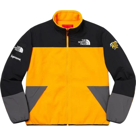 Supreme The North Face RTG Fleece Jacket - Gold - Used Supreme
