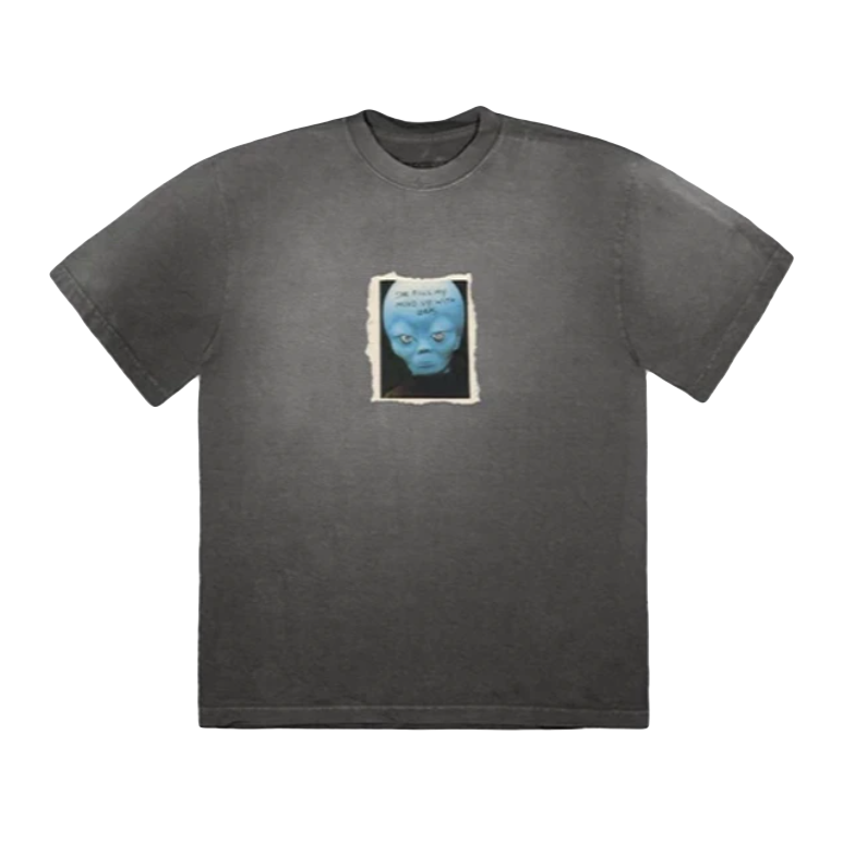 Travis Scott Highest The The Room Alien T-Shirt - Black - Used Travis Scott