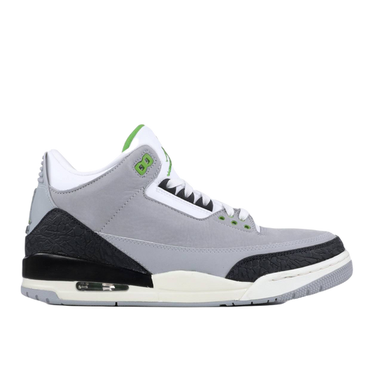 Air Jordan 3 Retro - Chlorophyll - Used Air Jordan
