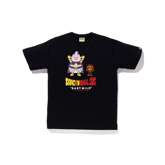 A Bathing Ape X Dragon Ball Z Majin Buu Baby Milo Tee - Black Bape