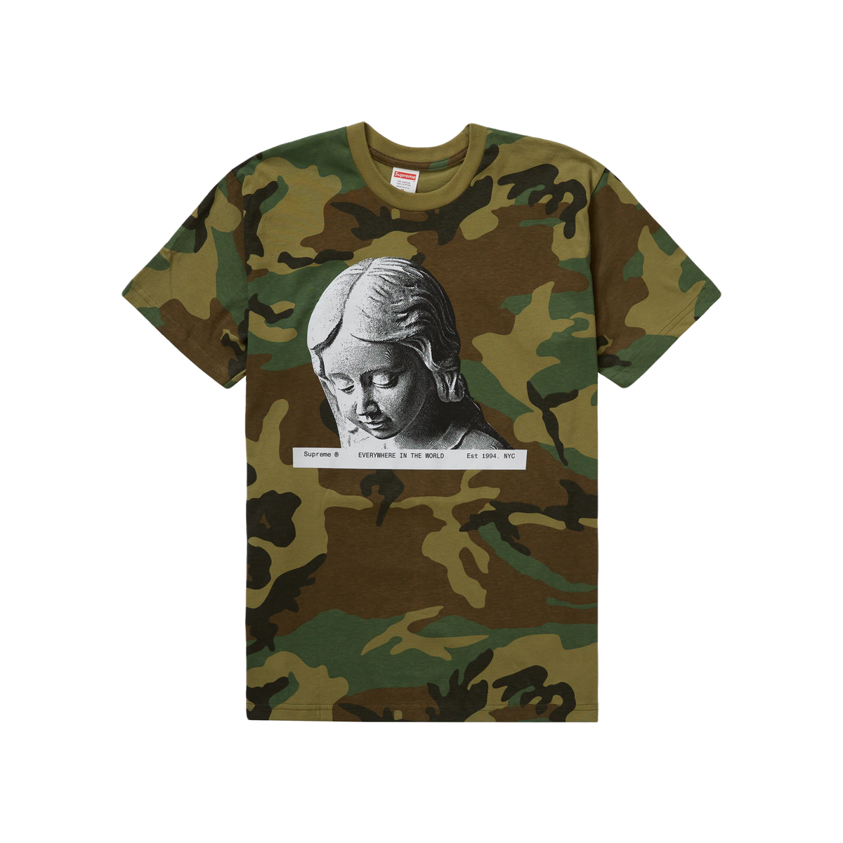 Supreme Everywhere Tee - Woodland Camo Supreme