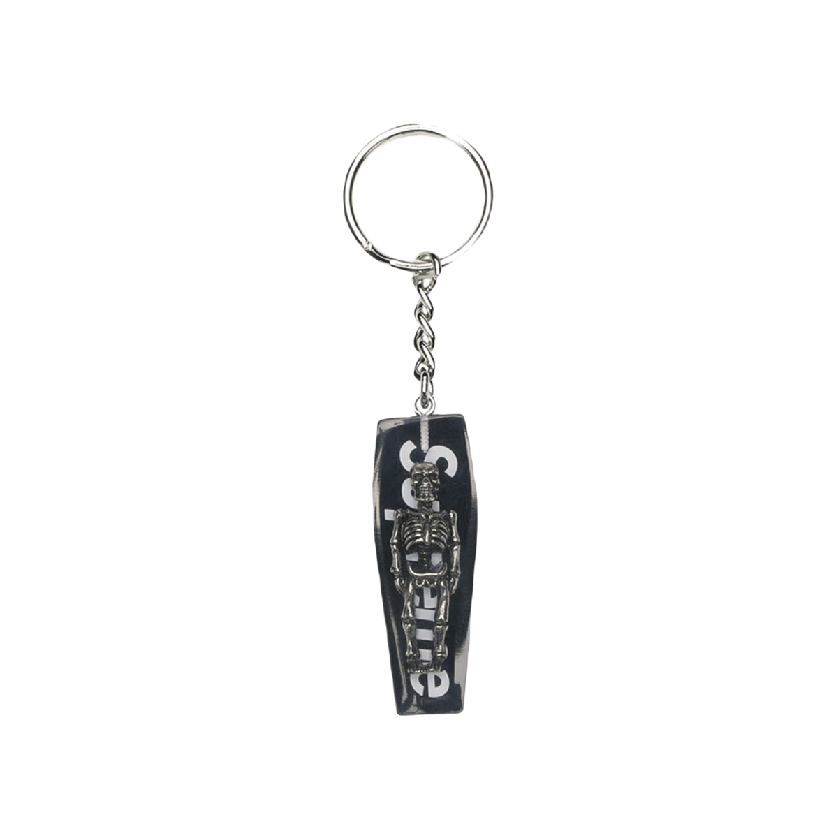 Supreme Skeleton Keychain - Black Supreme