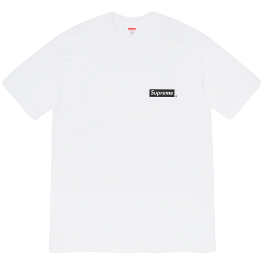Supreme Spiral Tee - White Supreme