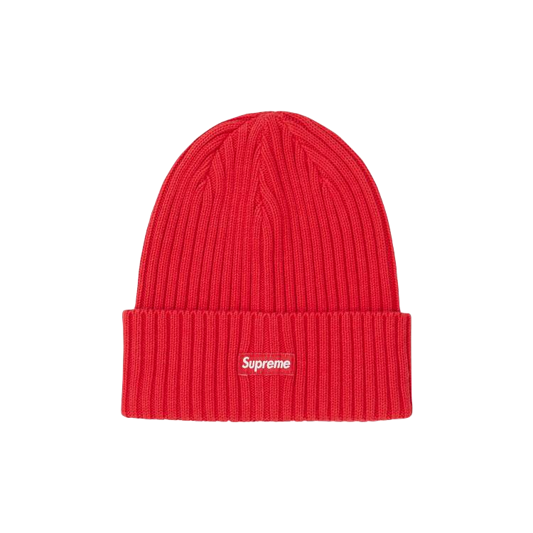 Supreme Overdyed Beanie - Red Supreme