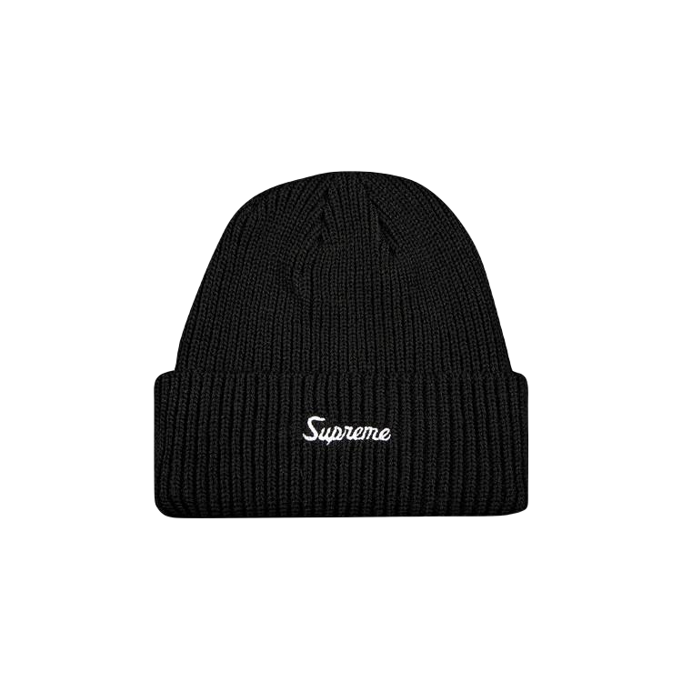 Supreme Loose Gauge Beanie - Black Supreme