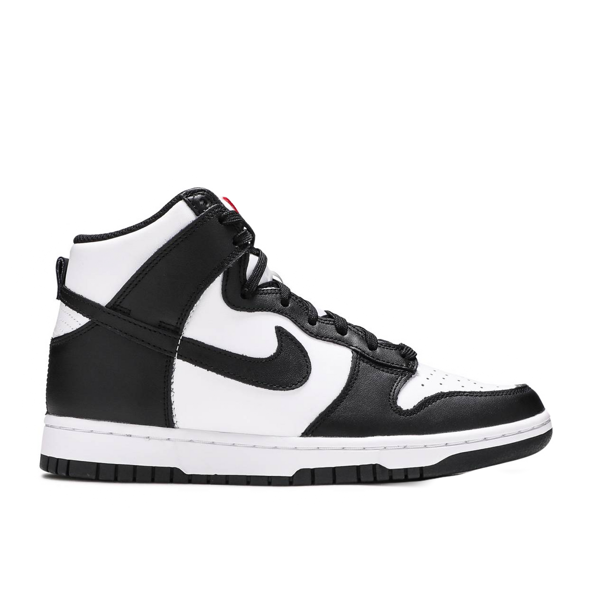 W Nike Dunk High - Black White - Used Nike