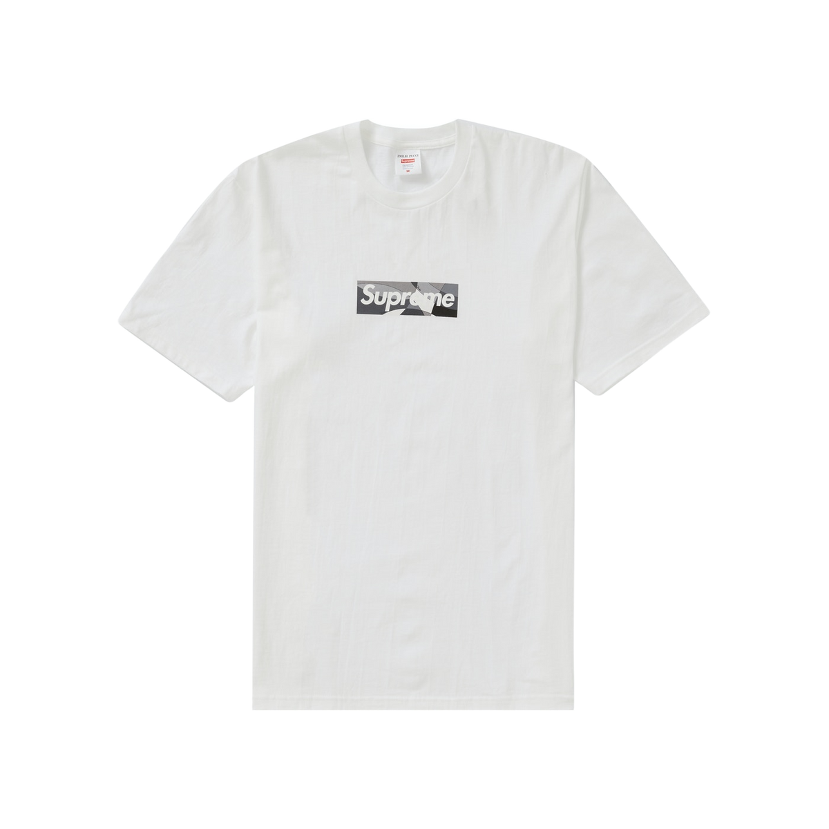 Supreme Emilio Pucci Box Logo Tee - White/Black Supreme