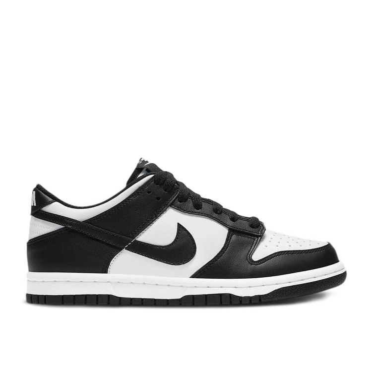 W Nike Dunk Low - Black White - Used Nike