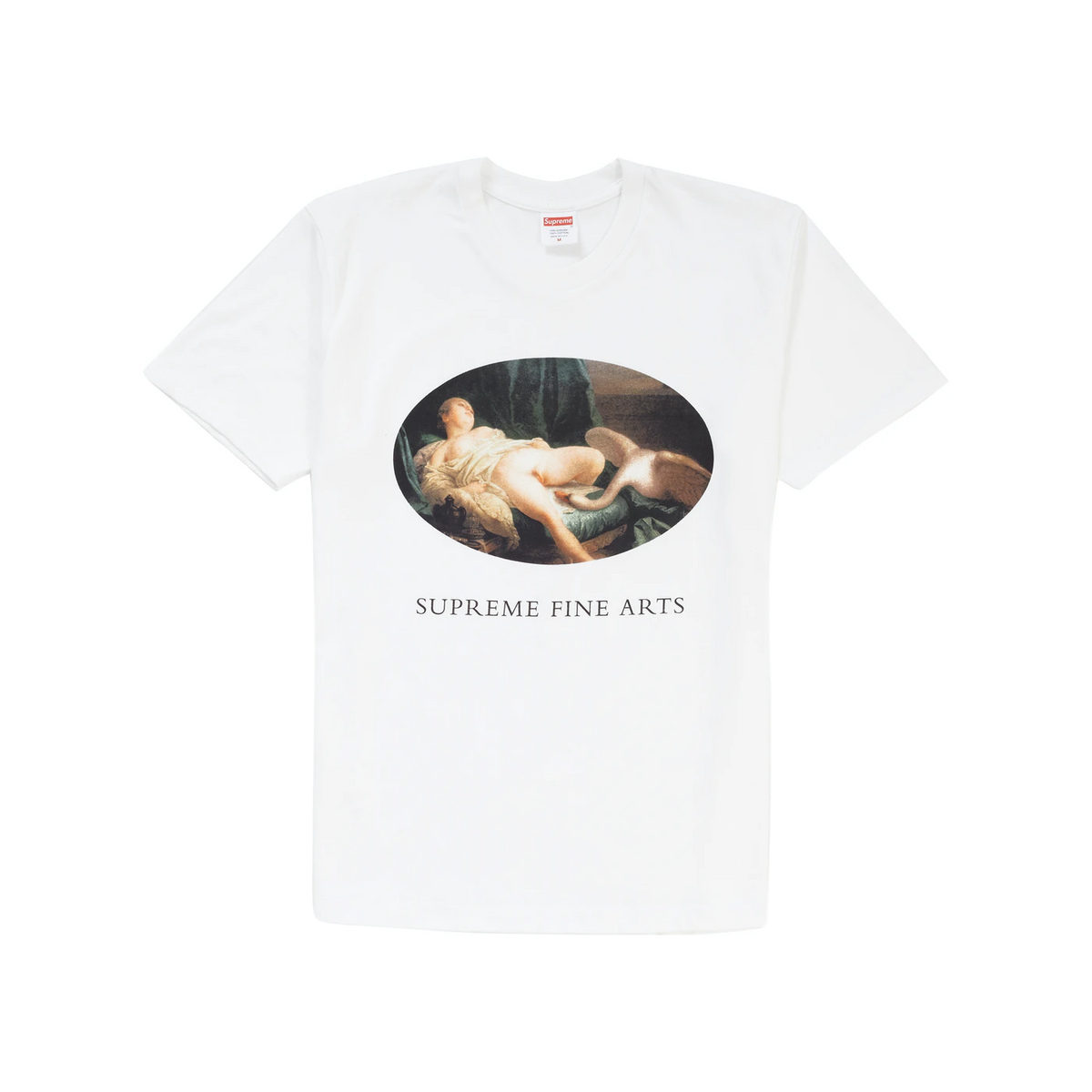 Supreme Leda And Swan Tee - White Supreme