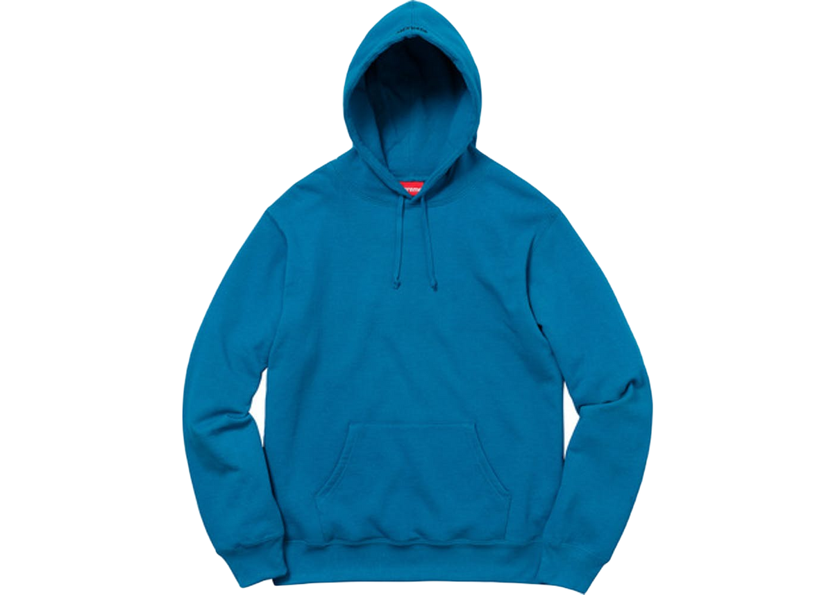 Supreme Illegal Business Hooded Sweatshirt - Dark Aqua - Used Supreme