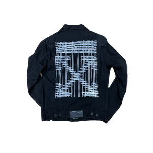 Off-White Industrial Denim Jacket - Black Off-White