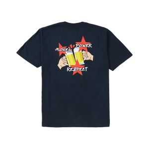 Supreme Money Power Respect Tee - Black Supreme