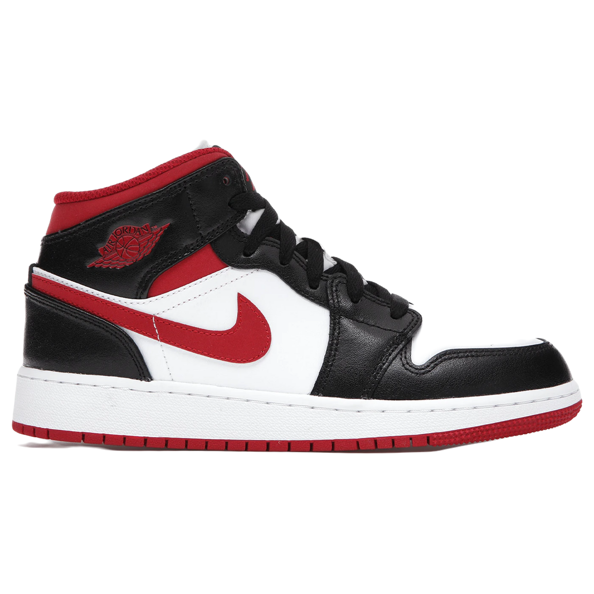 Air Jordan 1 Mid (GS) - Black Gym Red Air Jordan