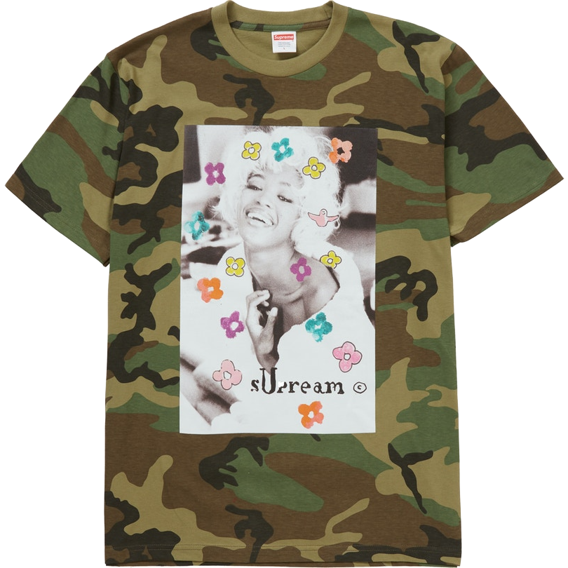 Supreme Naomi Tee - Woodland Camo Supreme