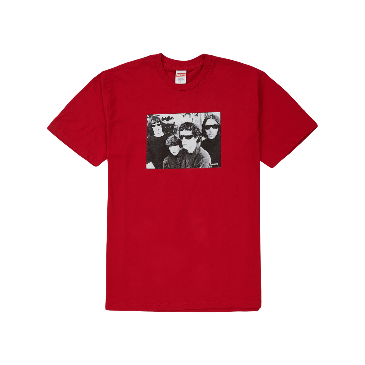 Supreme The Velvet Underground Tee - Red Supreme