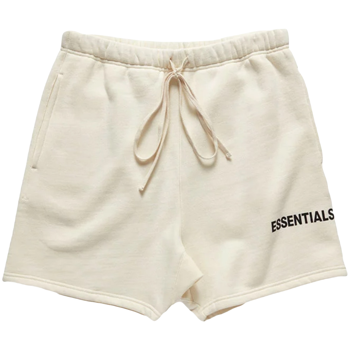 Fear of God Essentials Graphic Sweat Shorts - Cream Fear of God