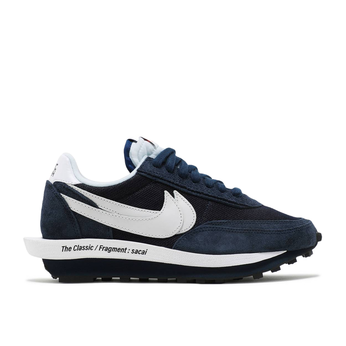 Nike LDWaffle / SF x Sacai x Fragment - Blackened Blue - Used Nike