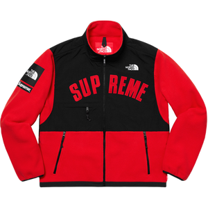 Supreme/The North Face Arc Logo Denali Fleece Jacket - Red Supreme