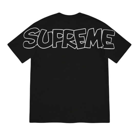 Supreme Smurfs Tee - Black Supreme