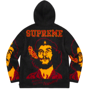 Supreme Che Zip Up Hooded Sweatshirt - Black Supreme