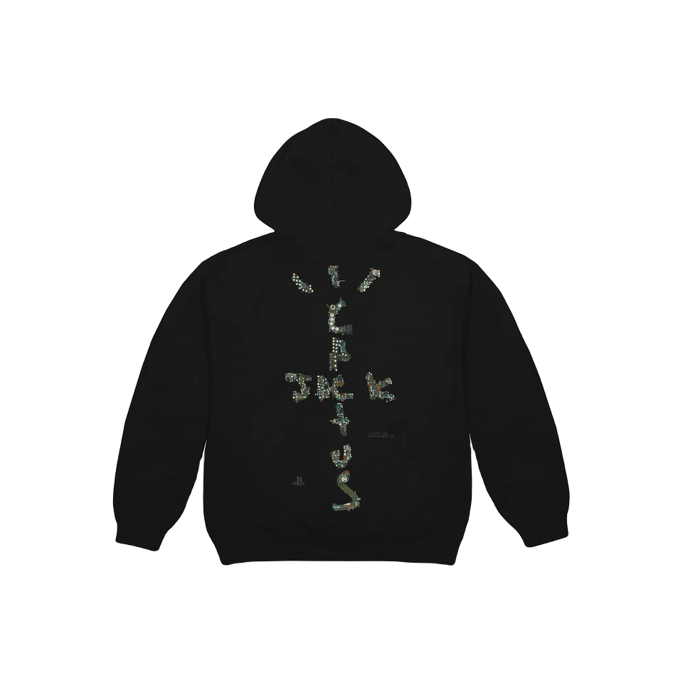 Travis Scott Motherboard II Hoodie - Black