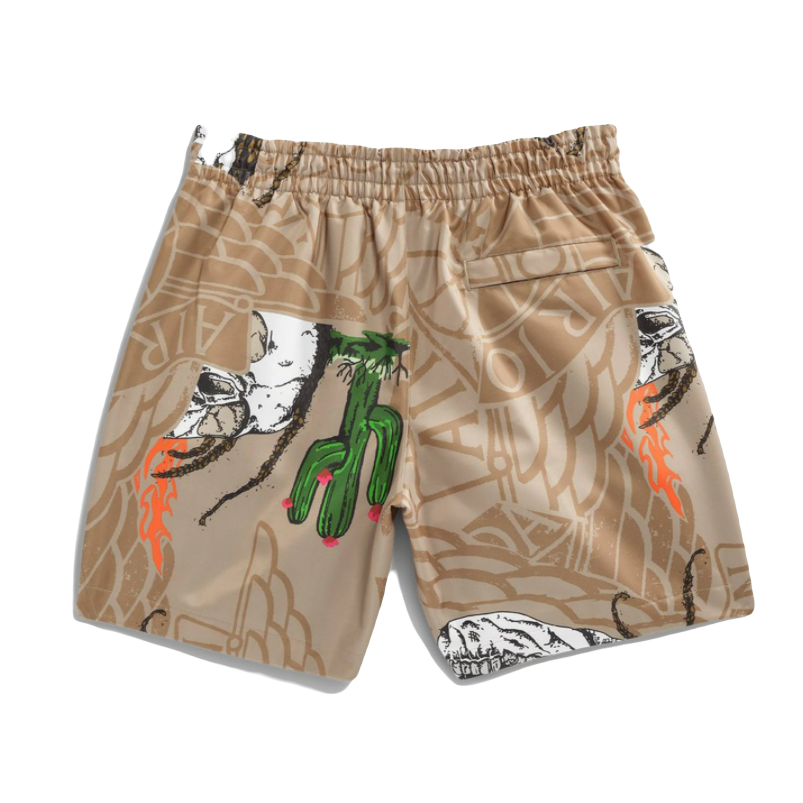 Travis Scott CJ x Jordan Pool Short - Khaki Travis Scott