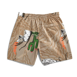 Travis Scott CJ x Jordan Pool Short - Khaki Travis Scott