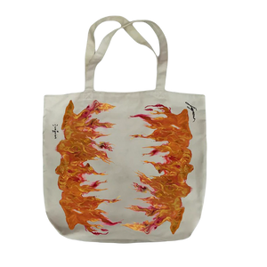 Travis Scott x Cactus Jack For Fragment Tote Bag - Flame Travis Scott