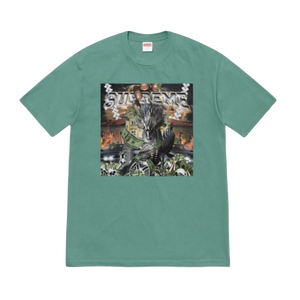 Supreme Dragon Tee - Dusty Teal