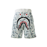 A Bathing Ape Shark Sweat Shorts - Space Camo