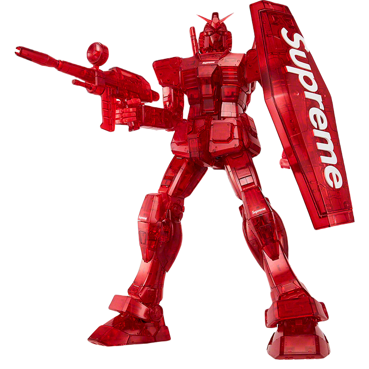 Supreme RX-78-2 Gundam Model Kit - Red