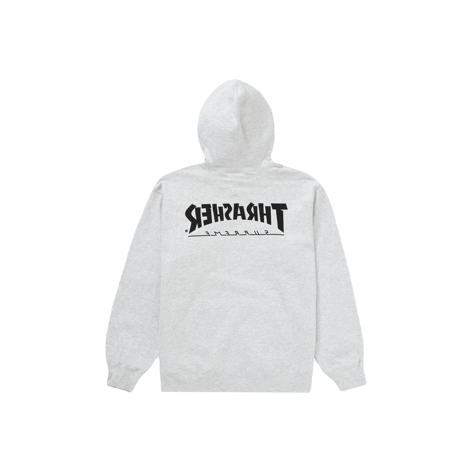 Supreme Thrasher Hooded Sweatshirt - Ash Grey Supreme