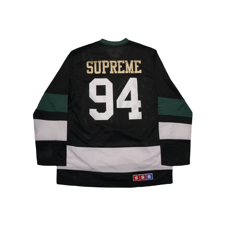 Supreme Ankh Hockey Jersey - Black Supreme