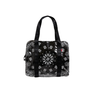 Supreme Bandana Tarp Small Duffle Bag - Black Supreme